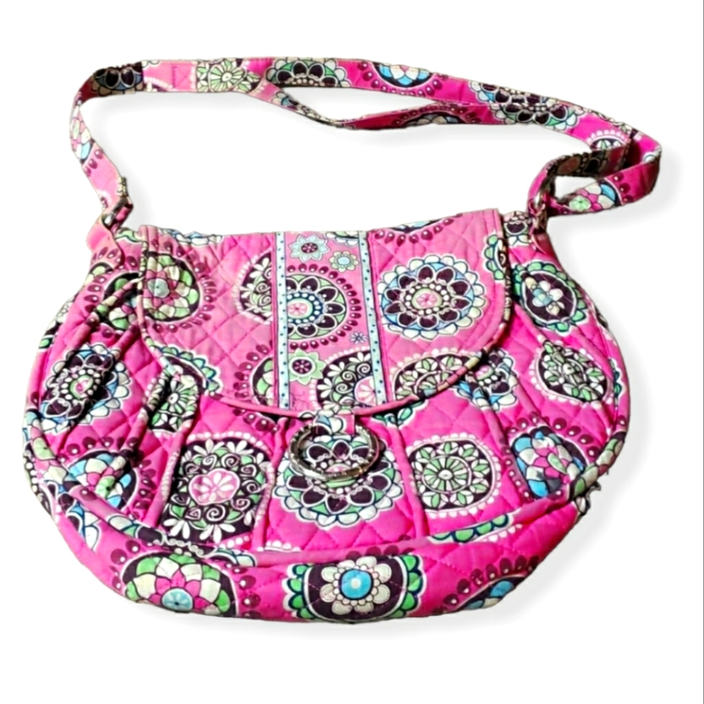 Vera Bradley medium pink paisley purse